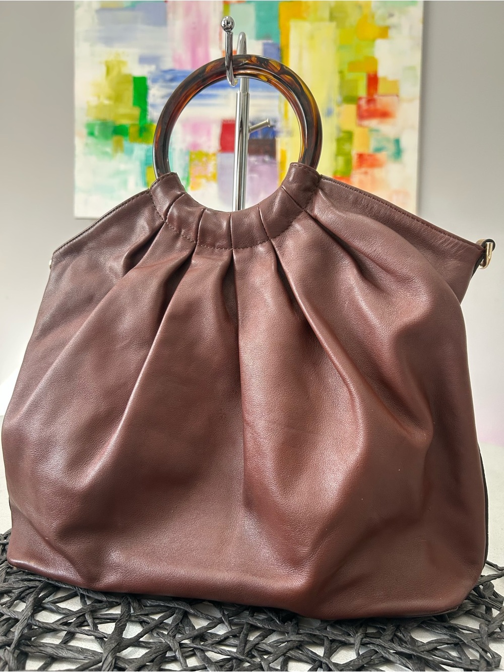 Brahmin Renata Haiku Collection Tote Pecan - Picture 10 of 14